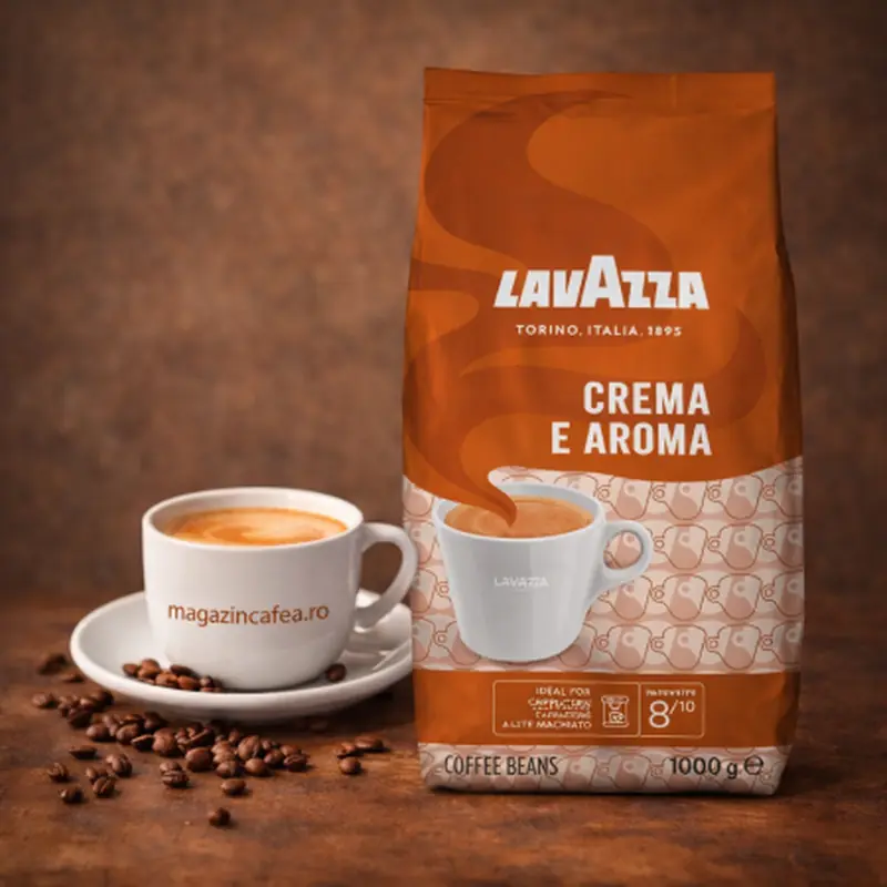 Pachet 6 x Lavazza Crema e Aroma cafea boabe 1kg [5]