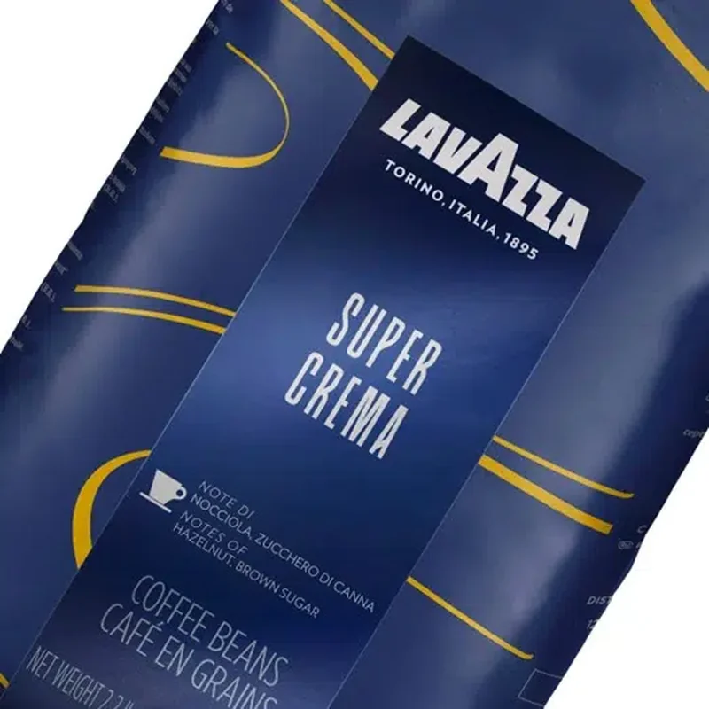 Pachet 6 x Lavazza Super Crema cafea boabe 1kg [4]