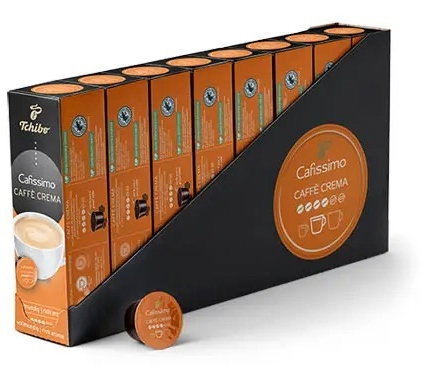 Pachet 8 x capsule Tchibo Cafissimo Caffe Crema Rich Aroma, 80 buc [1]
