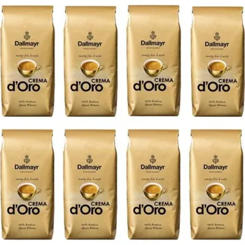 Pachet 8 x Dallmayr Crema D'Oro cafea boabe 1kg [2]