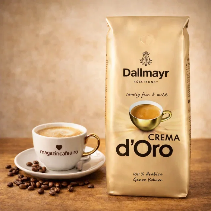 Pachet 8 x Dallmayr Crema D'Oro cafea boabe 1kg [6]