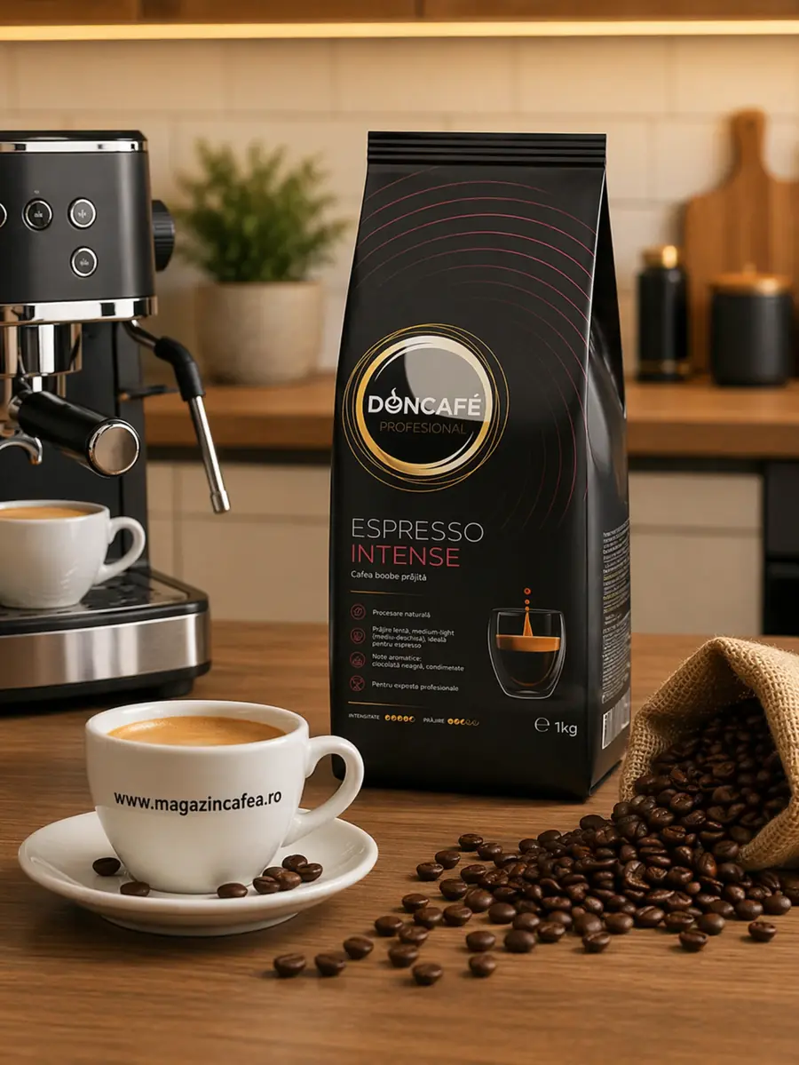 Pachet 8 X Doncafe Espresso Intense cafea boabe 1kg [3]