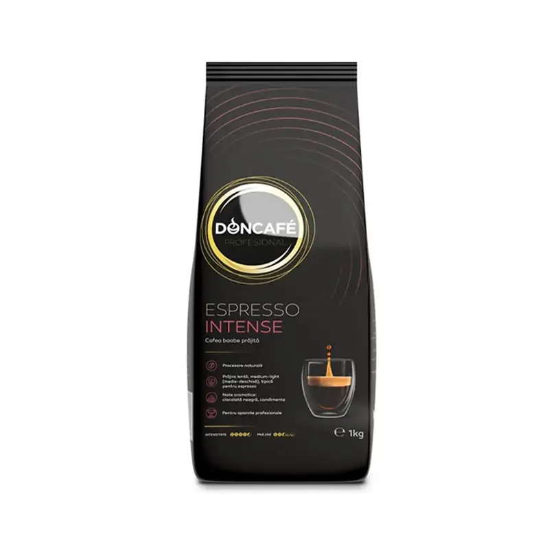 Pachet 8 X Doncafe Espresso Intense cafea boabe 1kg [2]