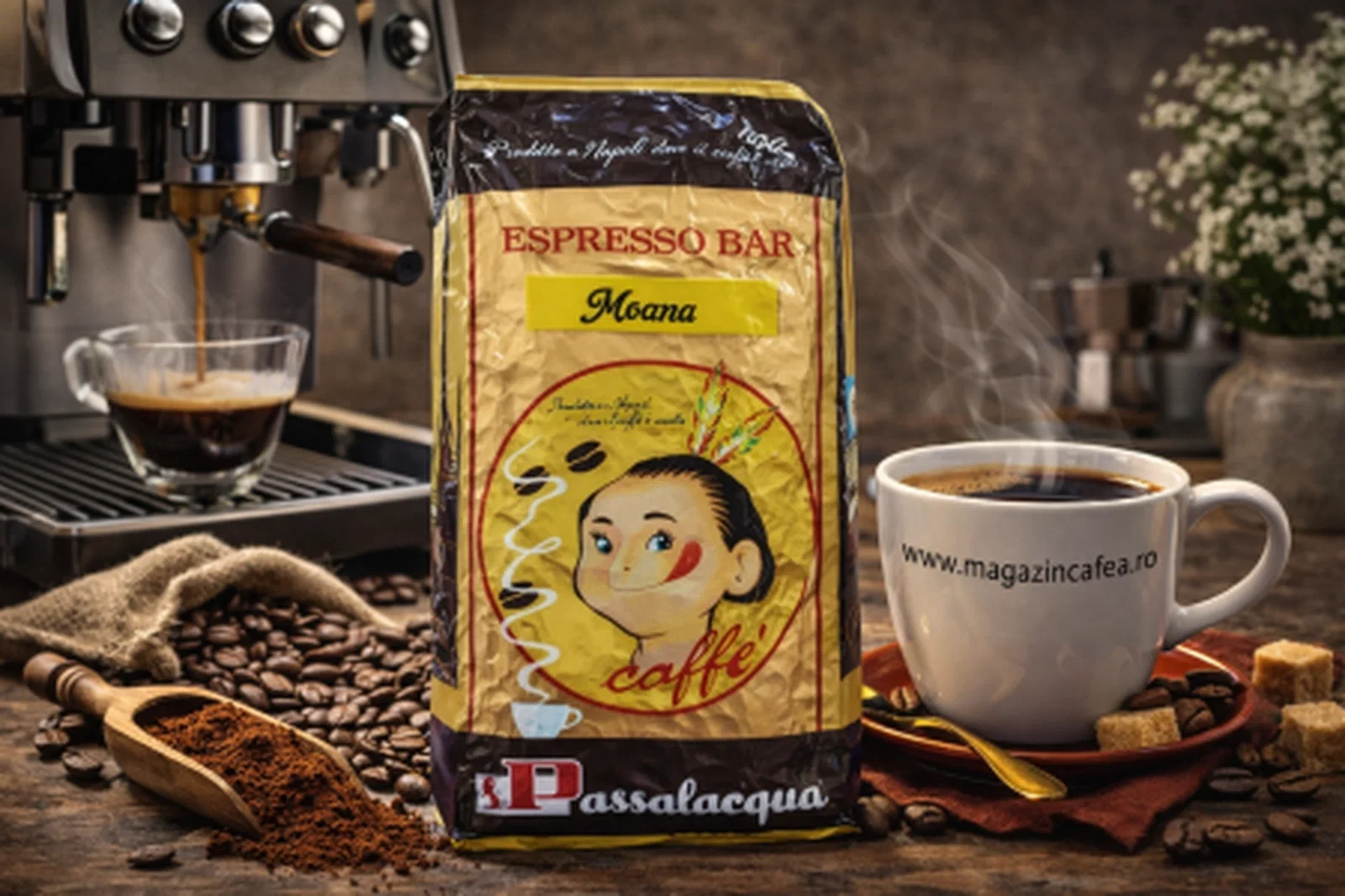 Passalacqua Moana Cafea boabe, 1kg [2]