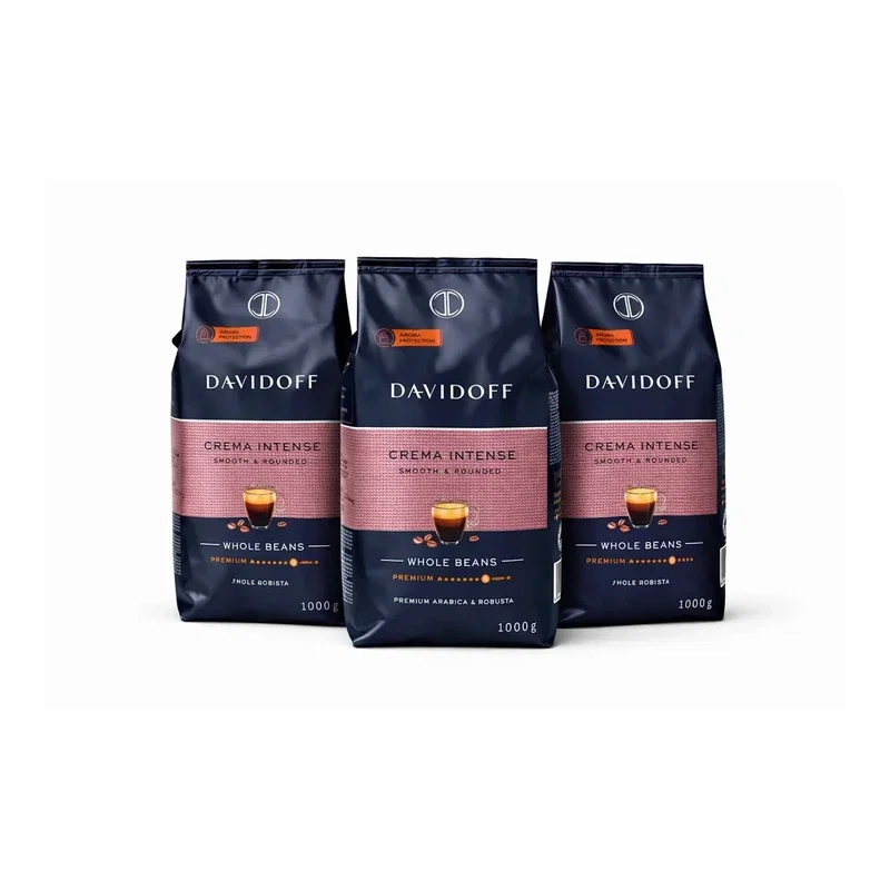 Promotie 3 x Davidoff Crema Intense, 1kg [1]
