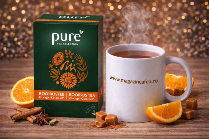 Pure Rooibos Ceai Portocala si Caramel, 25 plicuri [2]