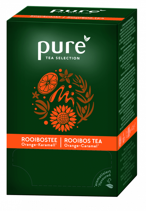 Pure Rooibos Ceai Portocala si Caramel, 25 plicuri [1]