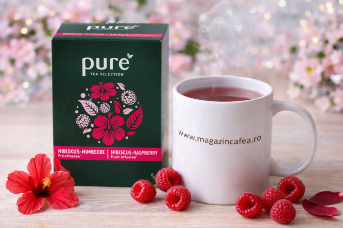 Pure Tea Ceai Fruit cu hibiscus si zmeura, 25 buc [2]