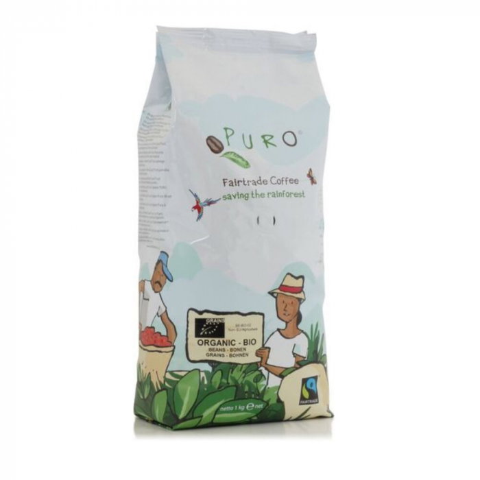 Puro Bio Organic Cafea boabe 1kg [1]