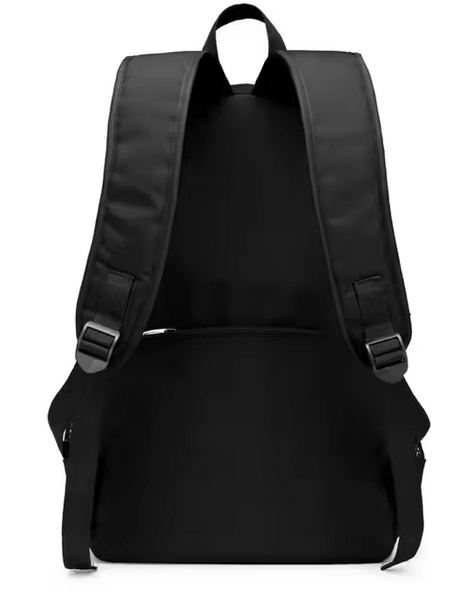 Rucsac Durabil pentru Laptop, Port USB pentru Încărcare, Fermoar, Căptușeală din Poliester, negru [3]
