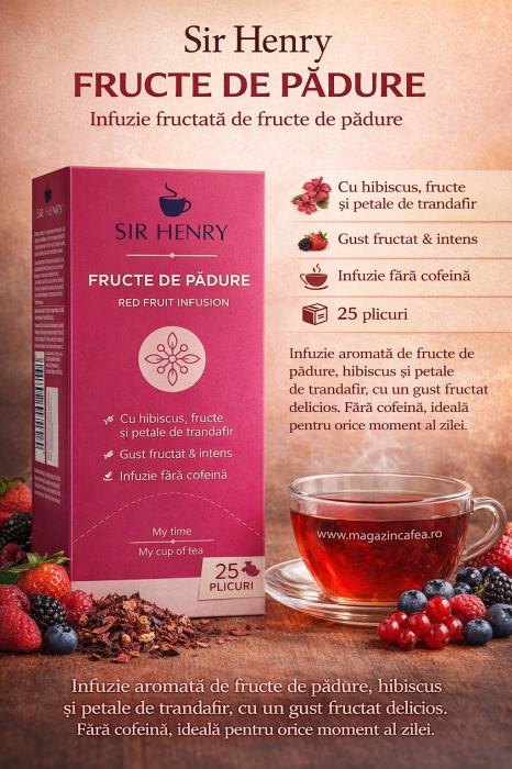Sir Henry Ceai Fructe de padure 25 plicuri [2]