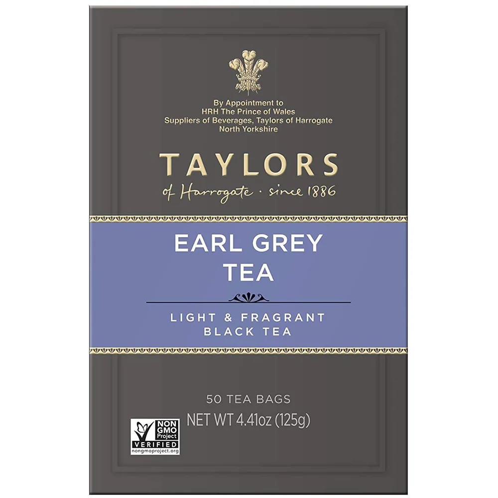 Taylors of Harrogate Ceai negru Earl Grey, 20 pliculete [1]