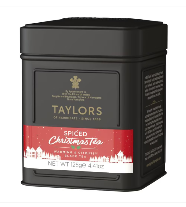 Taylors of Harrogate Ceai Negru Editie de Craciun Cutie Metalica, 125 g [1]