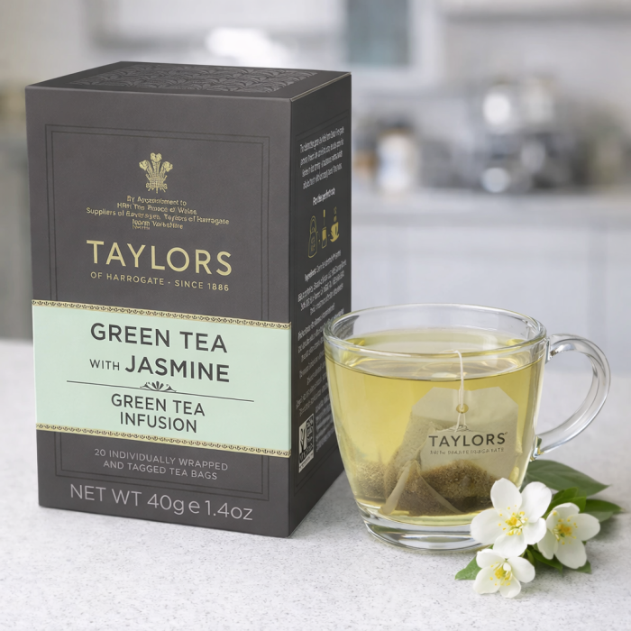 Taylors of Harrogate Ceai Verde cu Iasomie, 20 pliculete [2]