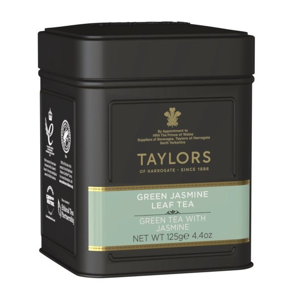 Taylors of Harrogate Ceai verde iasomie cutie metalica, 125 g [2]