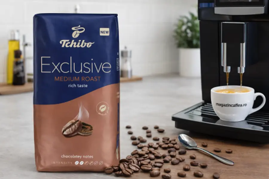Tchibo Exclusive Medium Roast Cafea boabe 1kg [3]