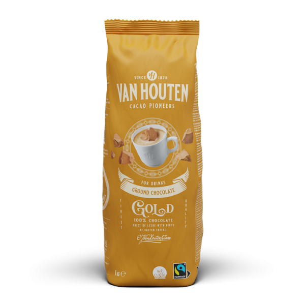 Van Houten Gold Choc Drink Ciocolata calda, 1kg [1]
