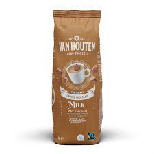 Van Houten Ground Milk Ciocolata calda, 1kg [1]
