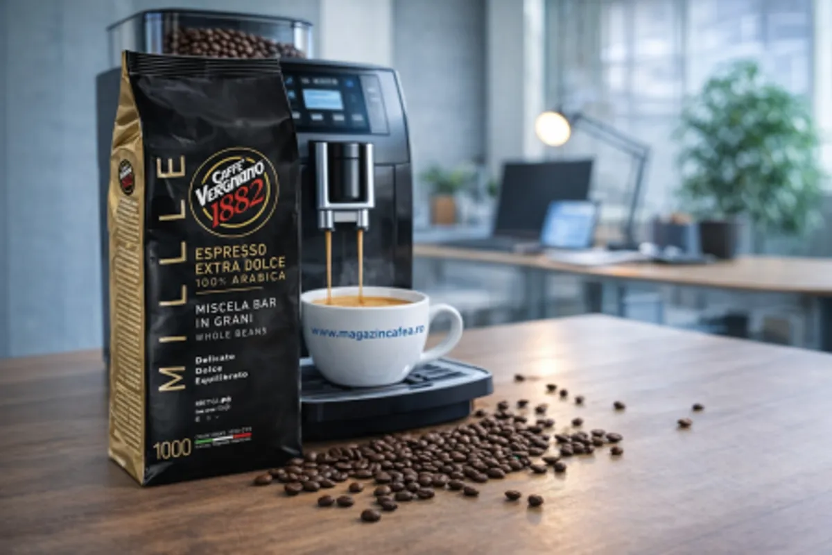 Vergnano Extra Dolce 1000 Cafea boabe 1kg [2]