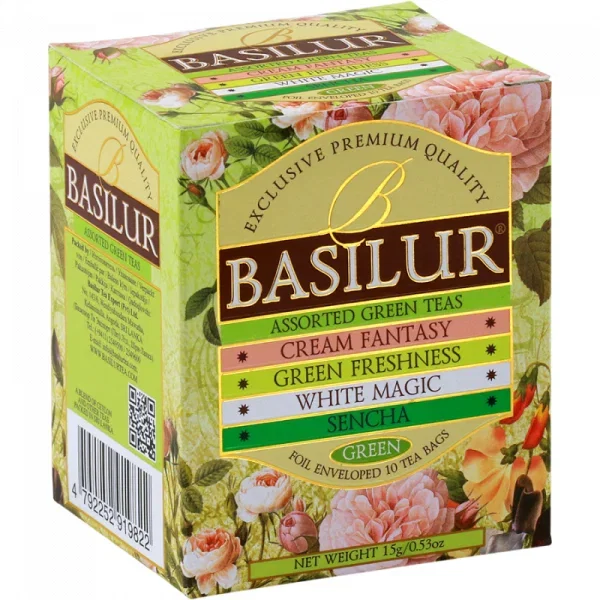 Ceaiuri - Basilur Bouquet Assorted ceai verde 10 plicuri