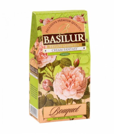 Ceaiuri - Basilur Cream Fantasy Refill Ceai verde 100g