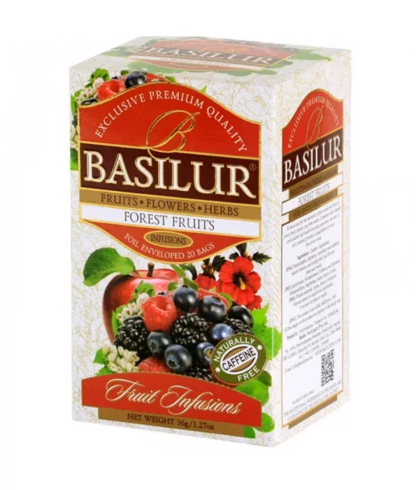 Ceaiuri - Basilur Fructe de padure Ceai 25 plicuri