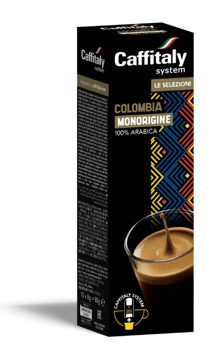 Capsule cafea - Caffitaly Monorigine Colombia 100% Arabica Capsule, 10 buc