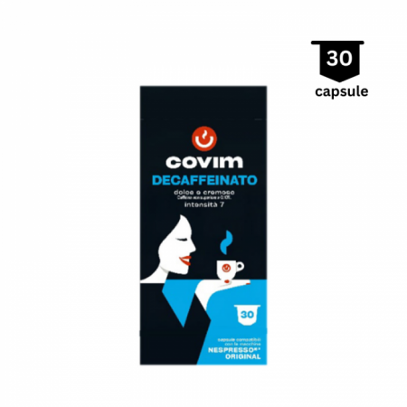 Capsule espressor Nespresso - Covim Decaffeinato Capsule Nespresso, 30 buc