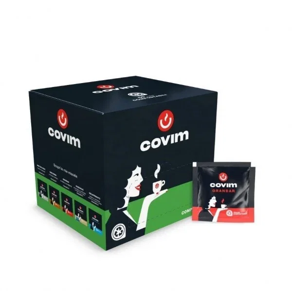 Monodoze espressor Easy Serving Espresso (ESE) - Covim Granbar paduri cafea ESE, 50 buc