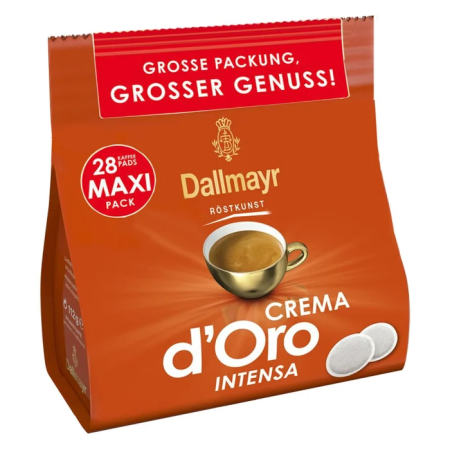 Capsule espressor Senseo - Dallmayr Crema D`Oro Intensa paduri Senseo, 28 buc
