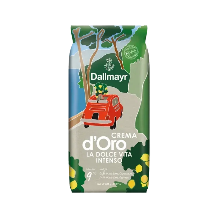 Cafea boabe Dallmayr - Dallmayr Crema D'Oro La Dolce Vita Intenso Cafea boabe, 1kg