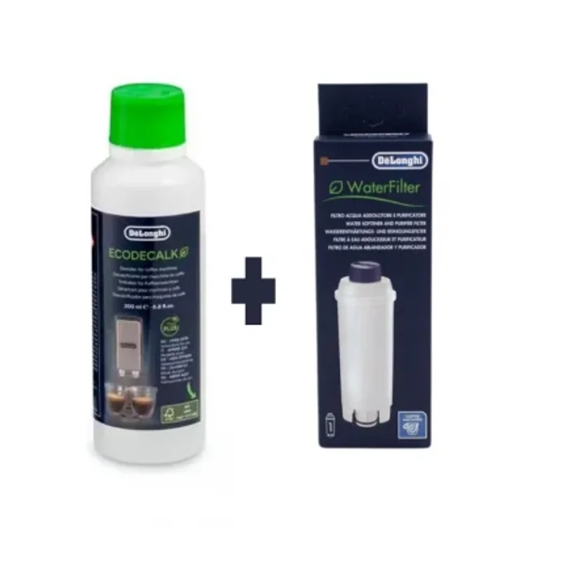 Intretinere - Decalcifiant Delonghi 200 ml + filtru Delonghi