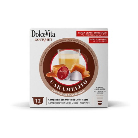 Capsule Espressor Nescafe Dolce Gusto - Dolce Vita Maxi Caramelito capsule Dolce Gusto, 12 buc