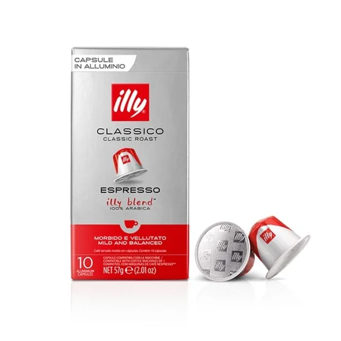 Capsule cafea - Illy Classico compatibile Capsule Nespresso, 10 buc