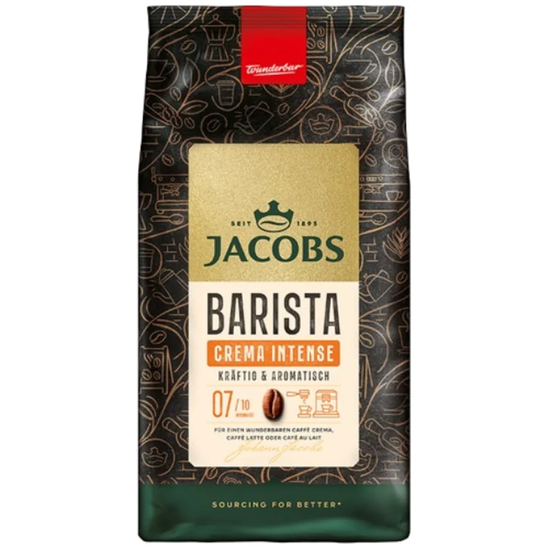 Cafea - Jacobs Barista Editions Crema Intense Cafea boabe, 1kg