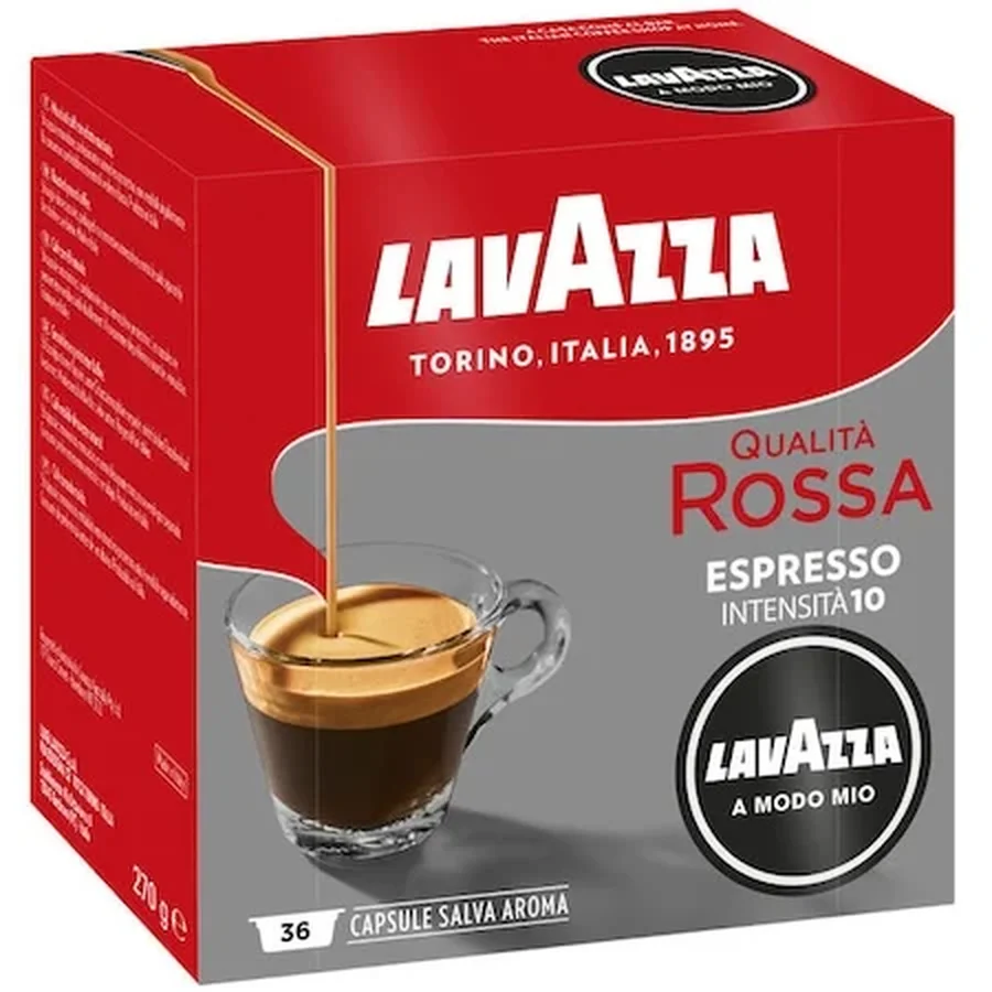 Capsule espressor A Modo Mio - Lavazza A Modo Mio Qualita Rossa capsule 36 buc