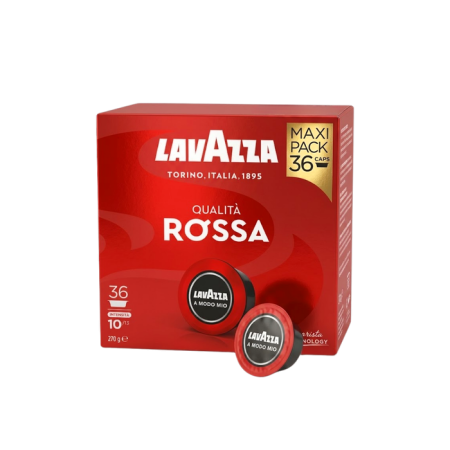 Capsule espressor A Modo Mio - Lavazza A Modo Mio Qualita Rossa capsule 36 buc