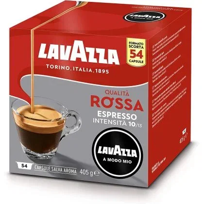Capsule cafea - Lavazza A Modo Mio Qualita Rossa capsule 54 buc