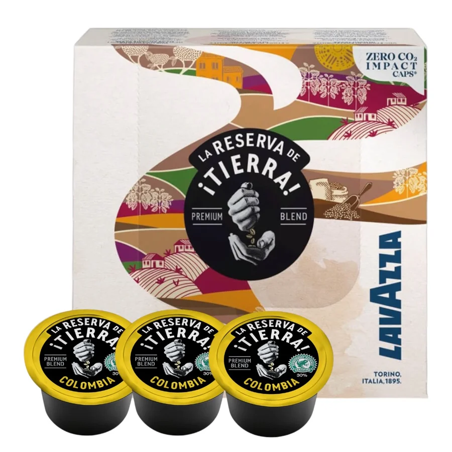 Capsule cafea - Lavazza Blue Tierra Columbia capsule, 100 buc