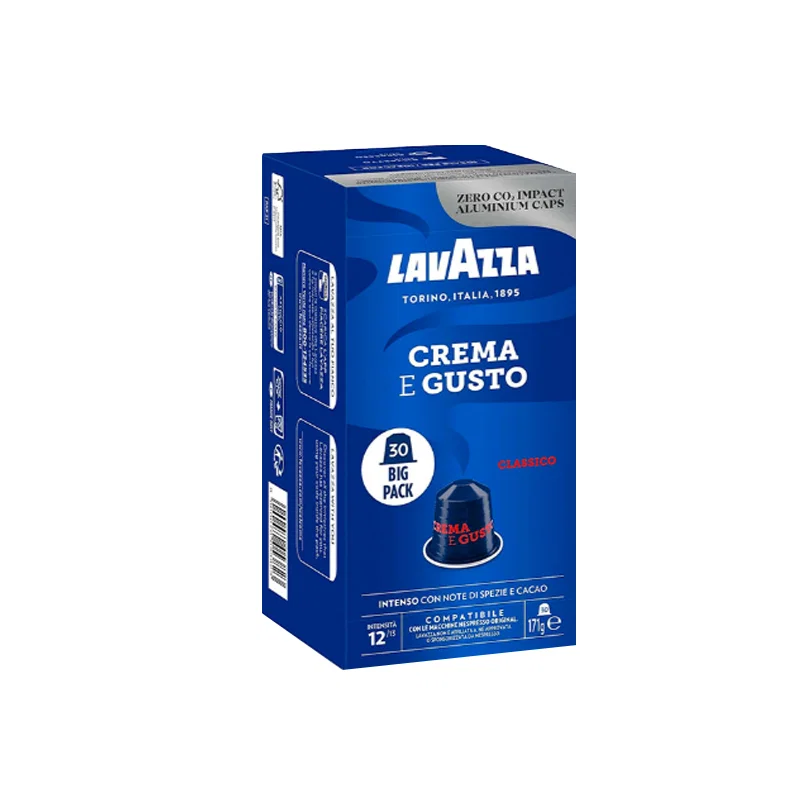 Capsule cafea - Lavazza Crema E Gusto Classico Capsule Nespresso, 30 buc