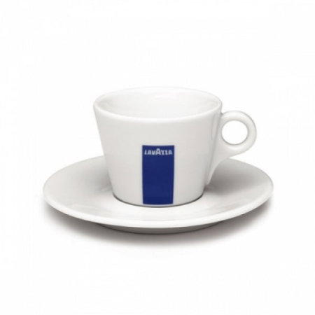 Cesti de cafea - Lavazza Set cesti + farfurii ceramica Lungo, 6 buc