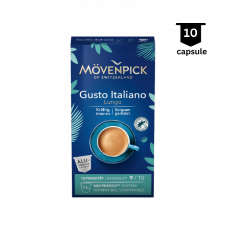 Capsule espressor Nespresso - Mövenpick Gusto Italiano Capsule Nespresso, 10 buc