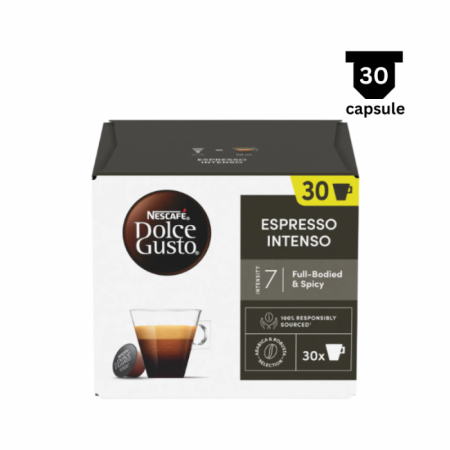 Capsule Espressor Nescafe Dolce Gusto - Nescafe Dolce Gusto Espresso Intenso Capsule, 30 buc