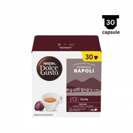 Capsule cafea - Nescafe Dolce Gusto Espresso Napoli Capsule, 30 buc