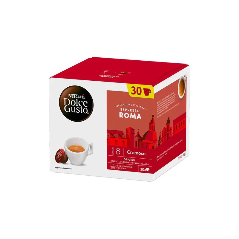 Capsule Espressor Nescafe Dolce Gusto - Nescafe Dolce Gusto Espresso Roma Capsule, 30 buc