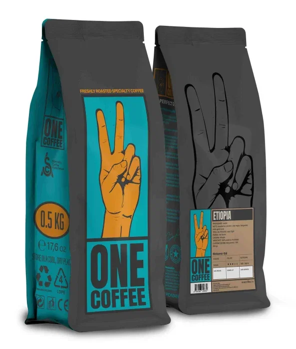 Cafea boabe One Coffee - One Coffee Etiopia Sidamo G2 Cafea boabe de Specialitate, 1kg
