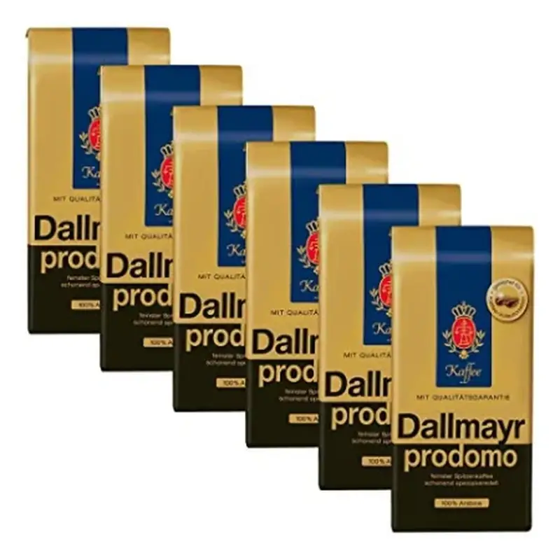 Cafea boabe Dallmayr - Pachet 6 x Cafea boabe Dallmayr Prodomo, 500g