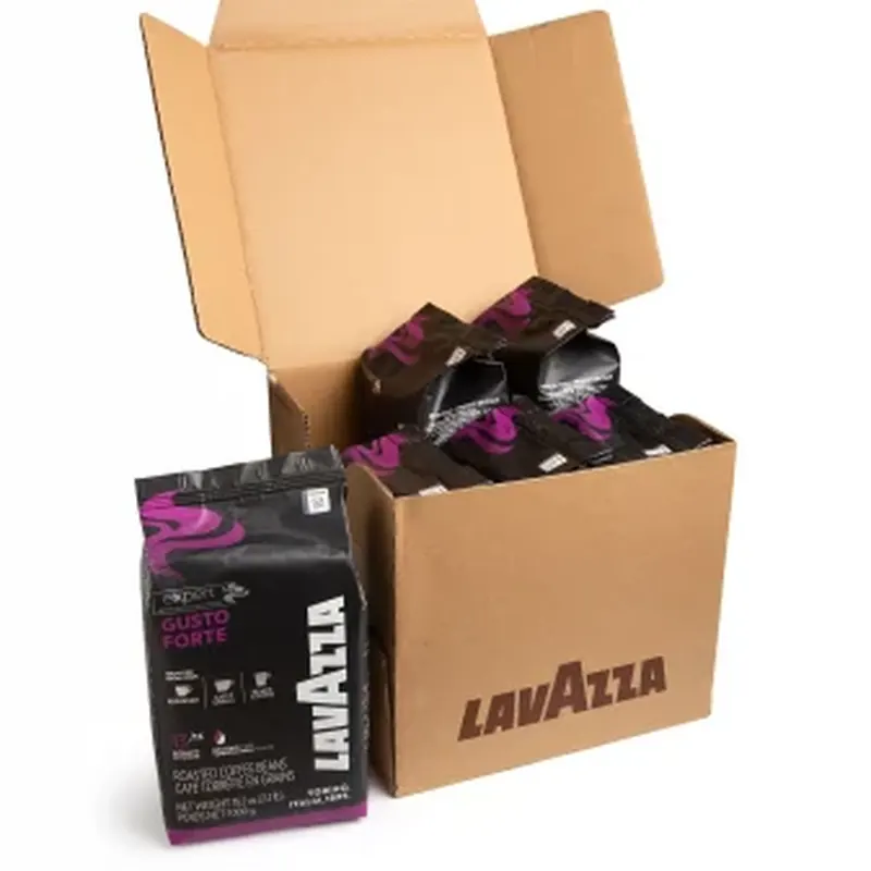 Cafea - Pachet 6 x Lavazza Gusto Forte Vending cafea boabe