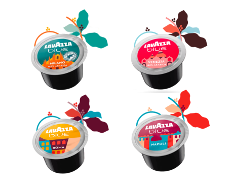 Capsule cafea - Pachet Mix 5 Tipuri Capsule Espressor Lavazza Blue