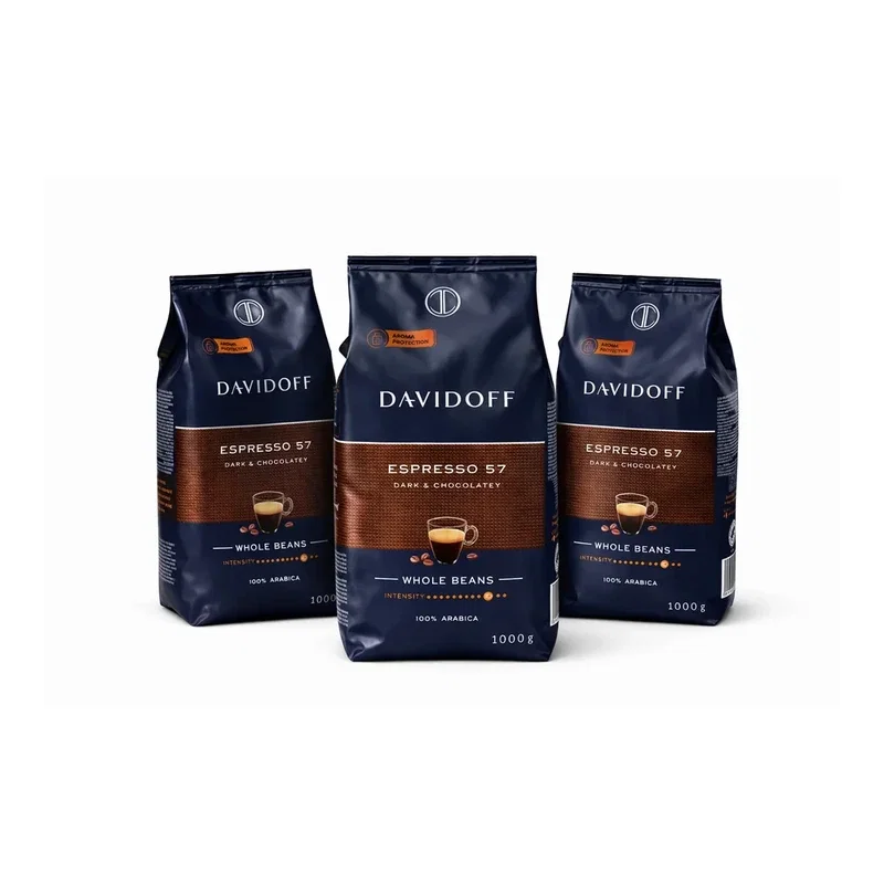 Cafea boabe Davidoff - Promotie 3 x Davidoff Espresso 57 1kg
